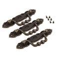 thumbnail image 4 of 6pcs Bronze Armoire Porte Tiroir Tirer Poignée Boutons, 4 of 10