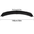 thumbnail image 4 of LABLT Trunk Spoiler Wing Track Pack Gt Style for 2015-2021 Ford Mustang Glossy Black, 4 of 5