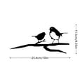 thumbnail image 2 of Garden Bird Stake Metal Art Outdoor Yard Ornament For Bed, 2 of 3