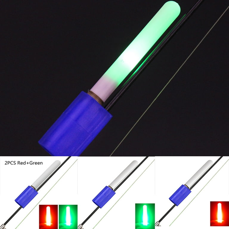 RANMEI LED Glow Night Fishing Stick Light Rod Tip Clip Fishing Lightstick  Bite Alarm 