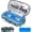 B_Camellia, variant on YOUSHARES Insulin Vial Cooler Travel Case - Diabetes Travel Case TSA Approved, Medication Vial Cooling Bag with Ice Brick, Refrigerated Diabetes Supplies Organizer for Trip Storage(Blue)