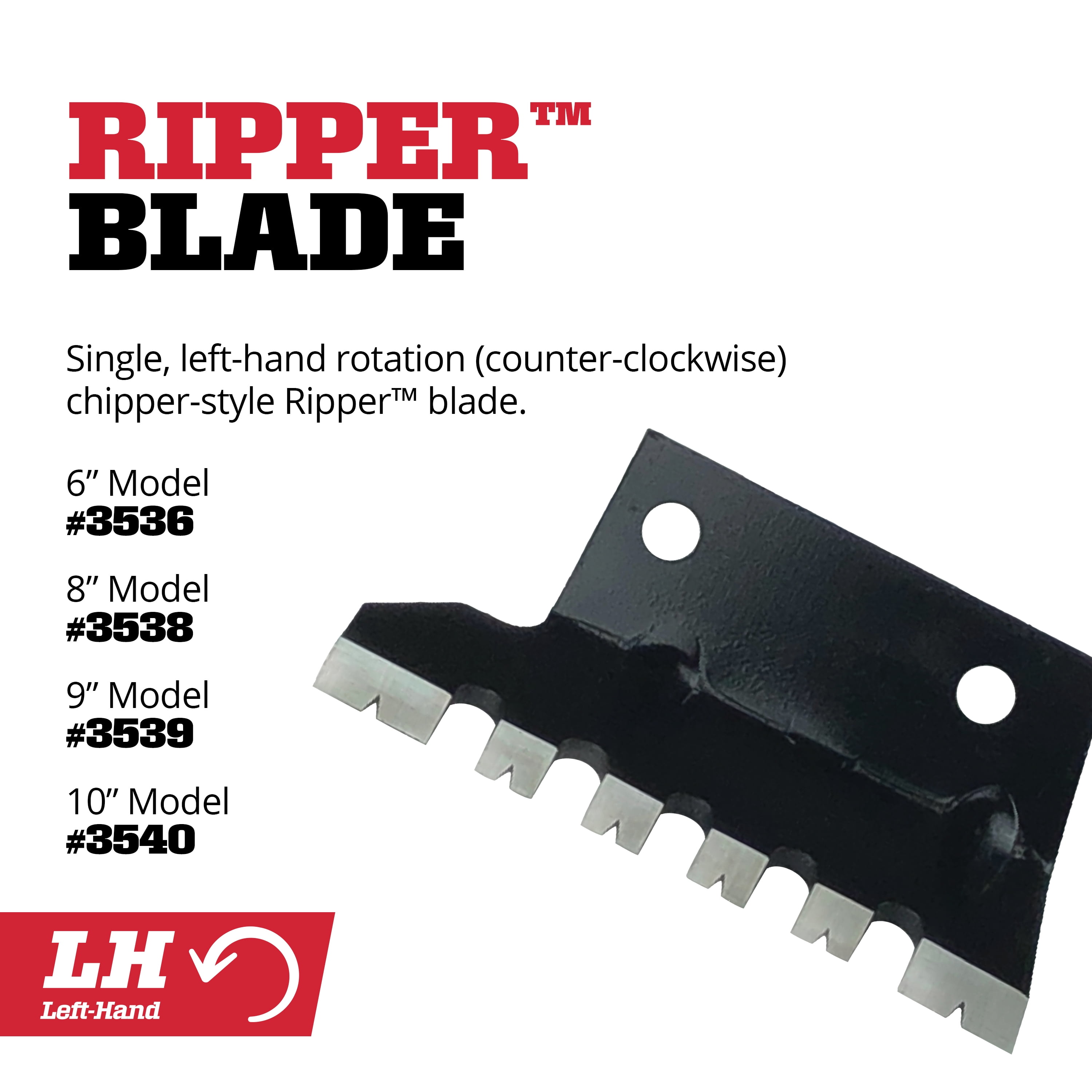 Jiffy Ripper Ice Auger Replacement Blades 9
