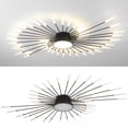 thumbnail image 1 of Luz de techo LED ANGGREK con pantalla acrílica de 42 cabezales neutras para restaurante, 1 of 8