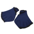 thumbnail image 2 of Guantes Palmeados De Natación ANGGREK Para Hombre / Mujer Natación Principiante Nadador Adultos Negro Azul, 2 of 8