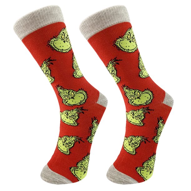 Merry Grinchmas Holiday Creks Calcetines Navidad Regalo (Q)