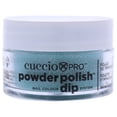thumbnail image 1 of Pro Powder Polish Nail Colour Dip System - Jade with Silver Glitter, 1 of 2