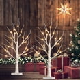 thumbnail image 2 of Decoraciones navideñas PEIDUO Abedul 2 pies con luces LE, 2 of 8