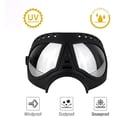 thumbnail image 2 of Gafas protectoras para perros, correas ajustables, fáciles de poner y anti-UV para perros grandes., 2 of 5