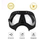 thumbnail image 4 of Gafas para perros, gafas para mascotas, gafas impermeables, resistentes al viento y con protección UV para perros medianos y grandes - Negras, 4 of 5