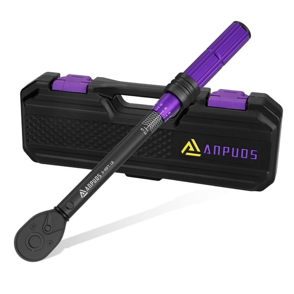 Llave dinamométrica ANPUDS con accionamiento de 3/8 pulgadas, 6,8-61 Nm, ± 3% de precisión