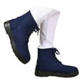 thumbnail image 2 of YLYL Winter Snow Boots for Women Warm Fur Lined Suede Lace up Comfortable Flat Ankle Boots, 2 of 9