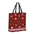 thumbnail image 2 of Kll Merry Christmas Pattern Aesthetic Tote Bag For Women Beach Bag Shopping Bags Shoulder Bag Reusable Grocery Bags, 2 of 8