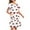 White, variant on Sakmal White Moomoo Nightgowns for Women Cute with Pockets Night dress Short Sleeve Nightgowns