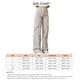 thumbnail image 5 of Pantalones de Mujer con Múltiples Bolsillos Ajuste Relajado Pierna Ancha Recta Cintura Media Pantalones Informales de Calle Albaricoque Rosa XL, 5 of 5