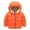 Orange, variant on NOKIO Baby Boys Girls Down Jacket Autumn Winter Toddler Girl Boy Long Sleeved Hooded And Down Padded Jackets 2 To 7 Years Children'S Down Puffer Jacket With Elastic Cuffs