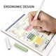 thumbnail image 1 of 3 uds. Agarre de silicona para lápiz capacitivo para Apple Pencil 1ª 2ª generación (blanco + verde + rosa), 1 of 5