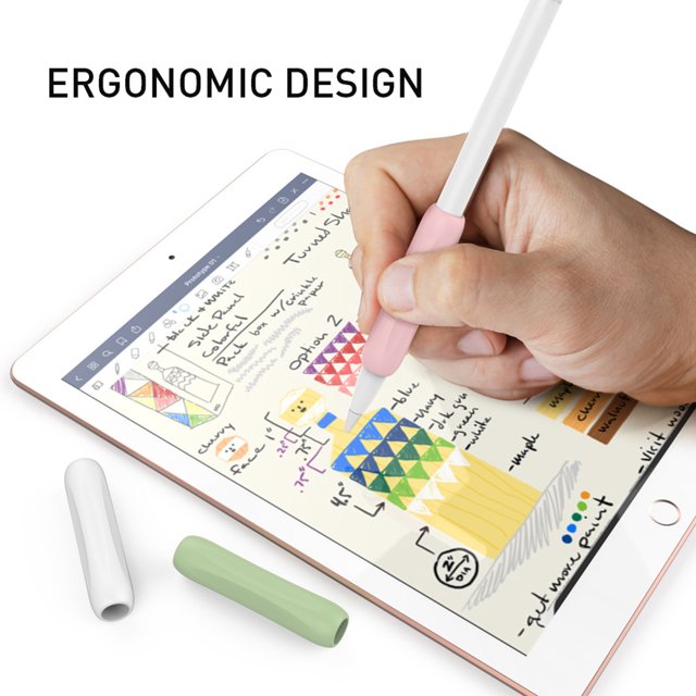 3 piezas de agarre de silicona para Apple Pencil 1st 2nd Generation Stylus Holder Sleeve Case Ndcxsfigh Para estrenar