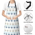thumbnail image 6 of Picia Sea Turtle Waterproof Apron for Unisex Adult - Adjustable Bib Apron with Pockets, Ideal for Cooking, Gardening, Painting, and Household Chores, 6 of 9