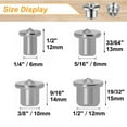 thumbnail image 5 of Dowel and Tenon Center Transfer Plugs Doweling Centering Pins Transfer Plugs Drill Hole Tool for Woodworking Tool Accessories (20 Pcs,1/4 Inch), 5 of 5