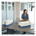thumbnail image 5 of Bankers Box 0002501 12.25 in. x 16 in. x 11 in. Letter/Legal Files Medium-Duty Strength Storage Boxes - White/Blue (4/Carton), 5 of 7