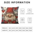 thumbnail image 5 of Creowell Valentines Day Pillow Covers Valentine Gnomes Cushion Decorative Throw Pillow Covers Sofa Couch Anniversary Wedding Valentine Home Decor,Multi-Size, 5 of 5