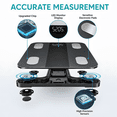 thumbnail image 2 of DAYBETTER Body Fat Scale, Advanced Electrodes for Accurate Weight, High-Precision Scale with Non-Slip, Durable and Easy-Clean,BMI and Other 14 Health Metrics are Measurable., 2 of 7