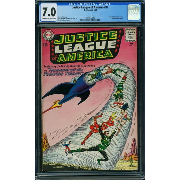 Justice League of America #17 - CGC 7 Comic Book