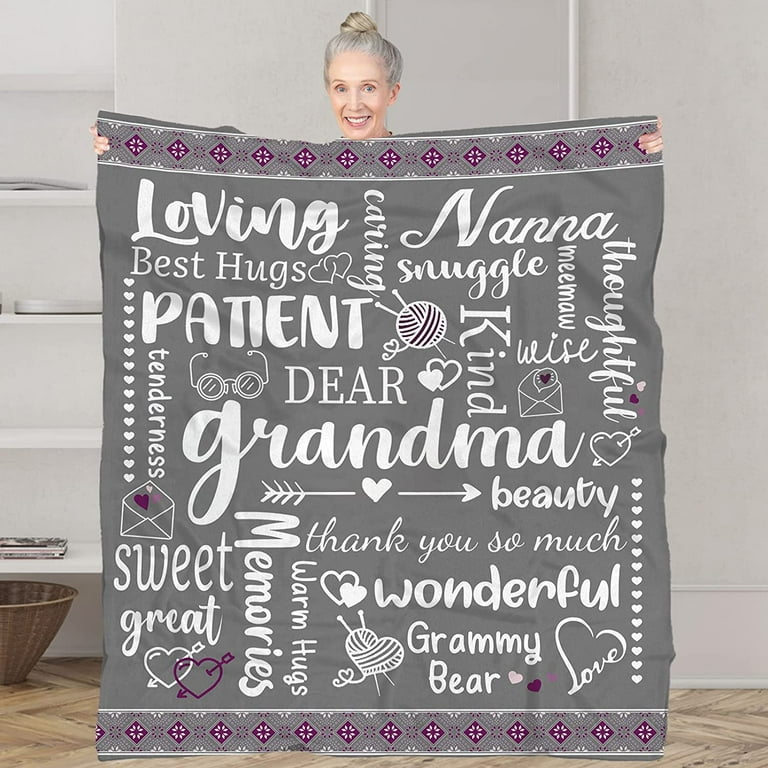 Grandma Gifts Blanket Best Gifts For Grandma Great Grandma - Temu