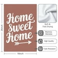 thumbnail image 3 of 2 Pcs Funny Kitchen Towels,Home Sweet Home Microfiber Dish Towels,Kitchen Tea Towels,Kitchen Towel Set (18" X 26"), 3 of 3