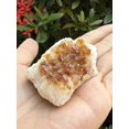 thumbnail image 2 of GAF TREASURES Large Raw Citrine Cluster, Citrine Cluster, Citrine Rock (Citrine Cluster, 1 Piece), 2 of 8