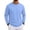 Sky Blue #26, variant on KDDYLITQ T Shirts for Man Crwneck Long Sleeve Loose Fit Basic Dress Fashion Tees Outdoor Athletic Solid Vocation Shirts Navy M