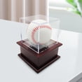 thumbnail image 1 of Estuche de Exhibición CUTICAT Transparente a Prueba de Polvo Titular de Béisbol, 1 of 8