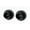 Matte Black, variant on Alno A8346-MB Contemporary I Shower Rod Flange Set - Black