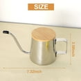thumbnail image 6 of New Arrivals 350Ml Long Narrow Spout Coffee Pot Gooseneck Kettle Stainless Steel, 6 of 8