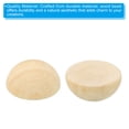 thumbnail image 4 of Uxcell 15mm Mitades de Perlas de Madera, Paquete de 250 Perlas de Madera Natural sin Terminar, Bolas de Madera Redondas Divididas para Manualidades, 4 of 7
