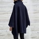 thumbnail image 1 of Pntutb Mujer Moda Irregular Medio Manga Larga Cremallera Abrigo Sólido Cardigan Abrigo Capa Liquidación Pntutb Pntutb-1523, 1 of 6