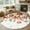 White, variant on Orange Pumpkin Fall Runner Rug 2x6 FT,Non Slip Hallway Carpet,Thanksgiving Eucalyptus Farmhouse Wood Plank Washable Soft Floor Carpet Throw Runner Carpet Long Rug for Entryway Kitchen Bedside