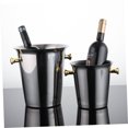 thumbnail image 3 of FENGGUIQU 1Ud Red Wine Bucket De Acero Inoxidable Con Protección Antióxido Para Bar Y Cocina En Color Plateado, 3 of 8