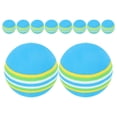 thumbnail image 1 of PAMINGONO 10Pcs Indoor Golf Balls Sky Blue Eva Soft Material Fun Colored Practice Balls, 1 of 7