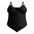 thumbnail image 3 of Time and Tru Women’s and Women’s Plus Mesh Inset One Piece Swimsuit, Sizes XS-3X, 3 of 5