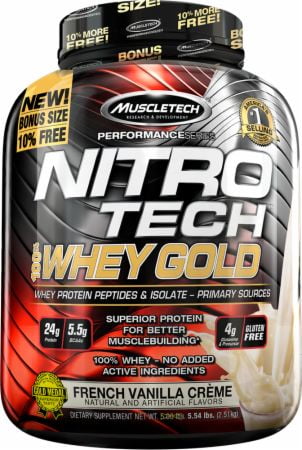 MuscleTech Nitro Tech NightTime Slow Release Protein 907g Powder 