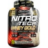 Muscletech Nitro Tech Whey Gold Protein Powder, French Vanilla CrÃ¨me, 24g Protein, 6 Lb