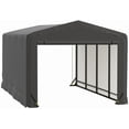 thumbnail image 3 of ShelterTube Wind and Snow-Load Rated Garage, 10x18x8 Gray, 3 of 7