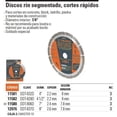 thumbnail image 2 of Disco Diamante Rin Segmentado 7' X 2.5 Mm Truper 11580 Truper DDT-806D, 2 of 2