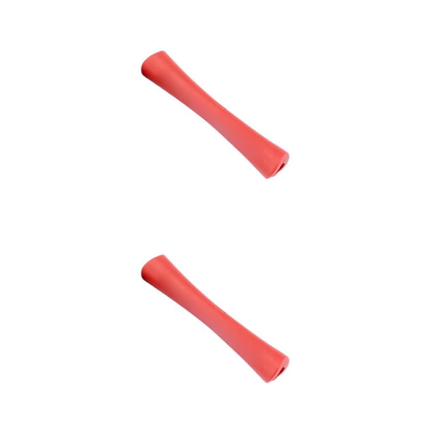 Sonducket Cubierta de tubo de tubo de bicicleta de plástico Línea de cambio de bicicleta Cable de freno Funda protectora Carcasa rojo 2piezas Sonducket CBP030466