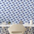 thumbnail image 2 of Ambesonne Eyes Peel & Stick Wallpaper for Home, Bohemian Aztec Looks Curious, 13"x100", Lavender Blue and Amber, 2 of 5