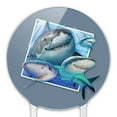 thumbnail image 3 of Acrylic Sharks Ocean Selfie Picture Cake Topper Party Decoration for Wedding Anniversary Birthday Graduation, 3 of 7