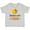 AC-Heather Grey, variant on Inktastic Jacksonville Florida Orange in Heart Boys or Girls Baby T-Shirt