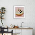 thumbnail image 3 of Stupell Industries Eclectic Pastel Corgi with Cocktail Gray Framed Print Under Glass, 17 x 21, by The Prints Vibe, 3 of 8