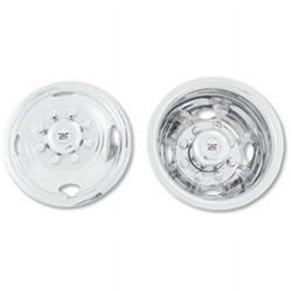 GQ64 16 in. Dually Wheel Simulators, Chrome